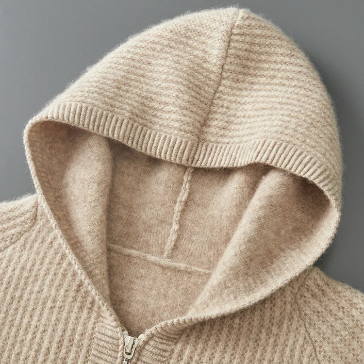 Sorrento | Pull à capuche en cachemire précieux