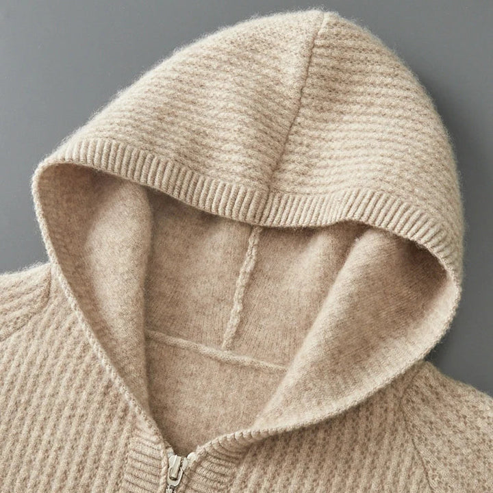 Sorrento | Pull à capuche en cachemire précieux