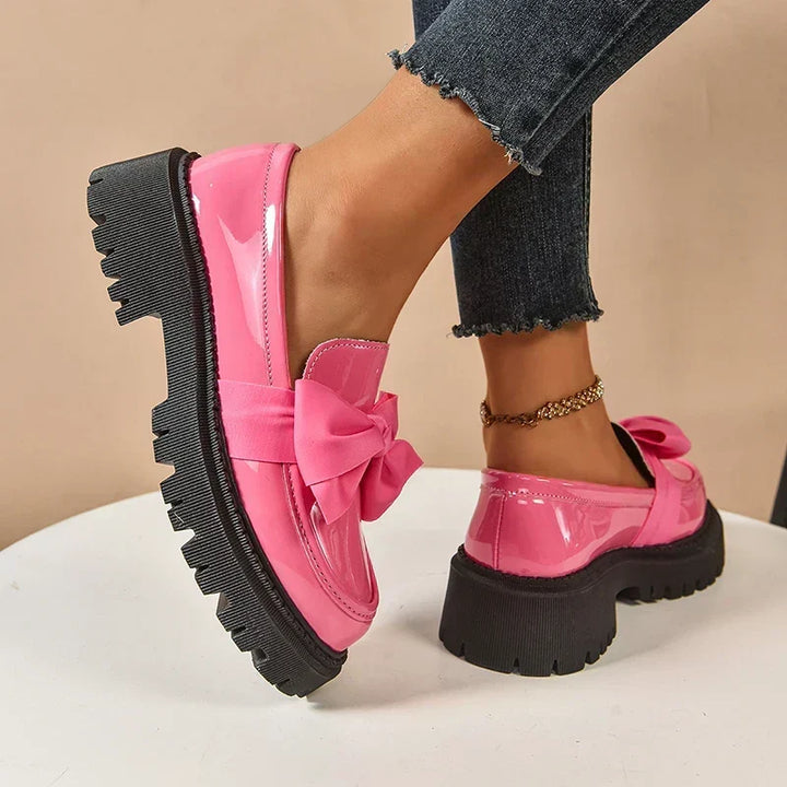 Valentina | Bow Moccasins