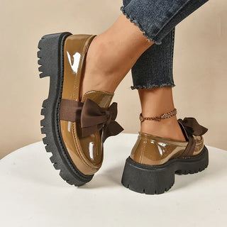 Valentina | Bow Moccasins