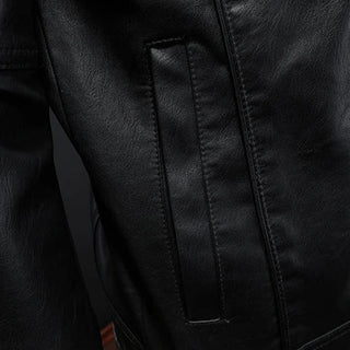 Ambroise | Veste effet cuir style trucker
