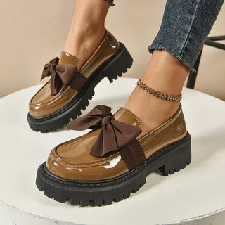 Valentina | Bow Moccasins