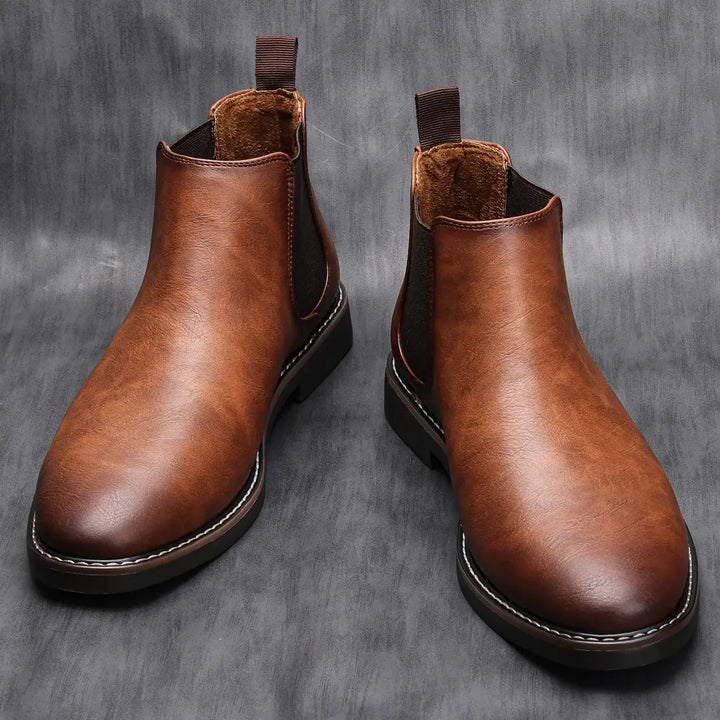 Antoine | Bottines Chelsea effet cuir