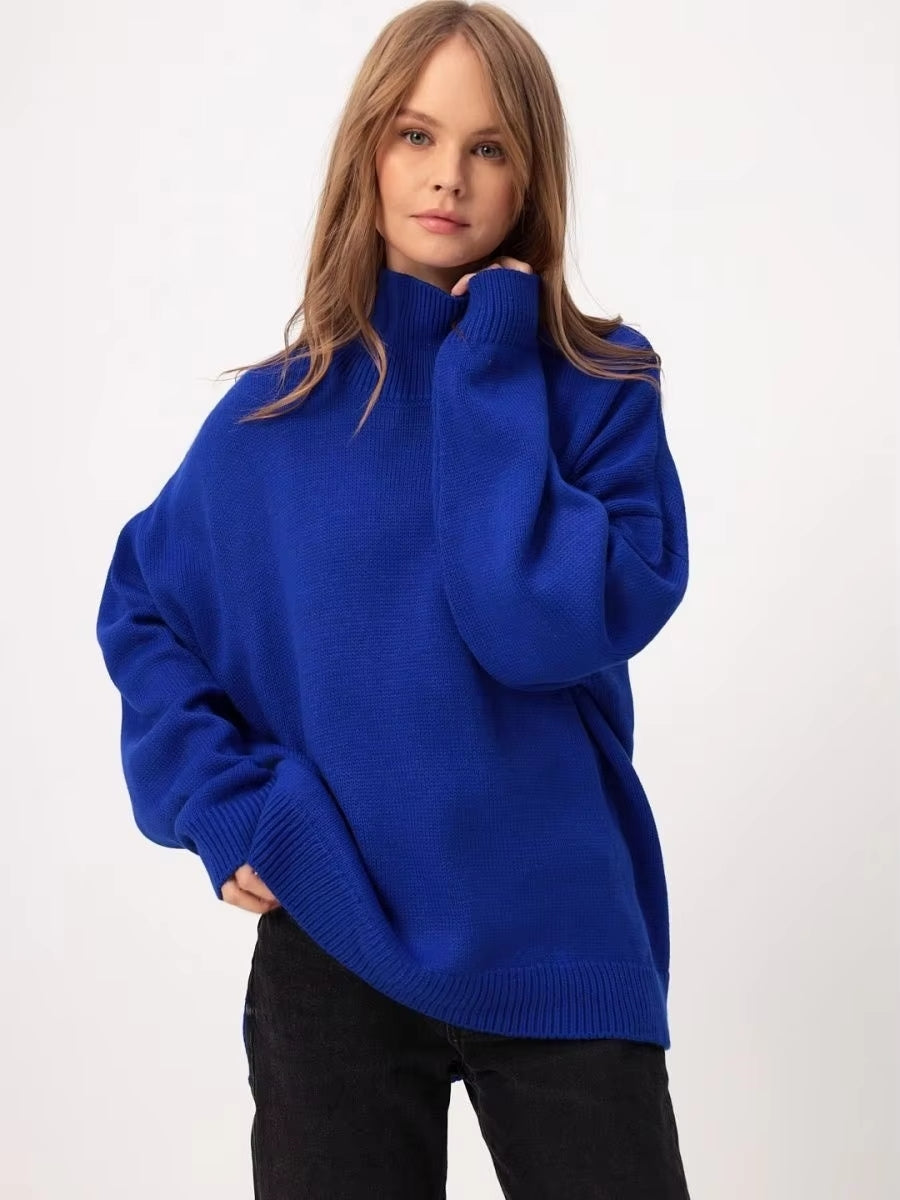 Augustine | Pull oversize col montant à fentes