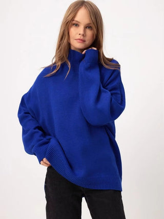 Augustine | Pull oversize col montant à fentes