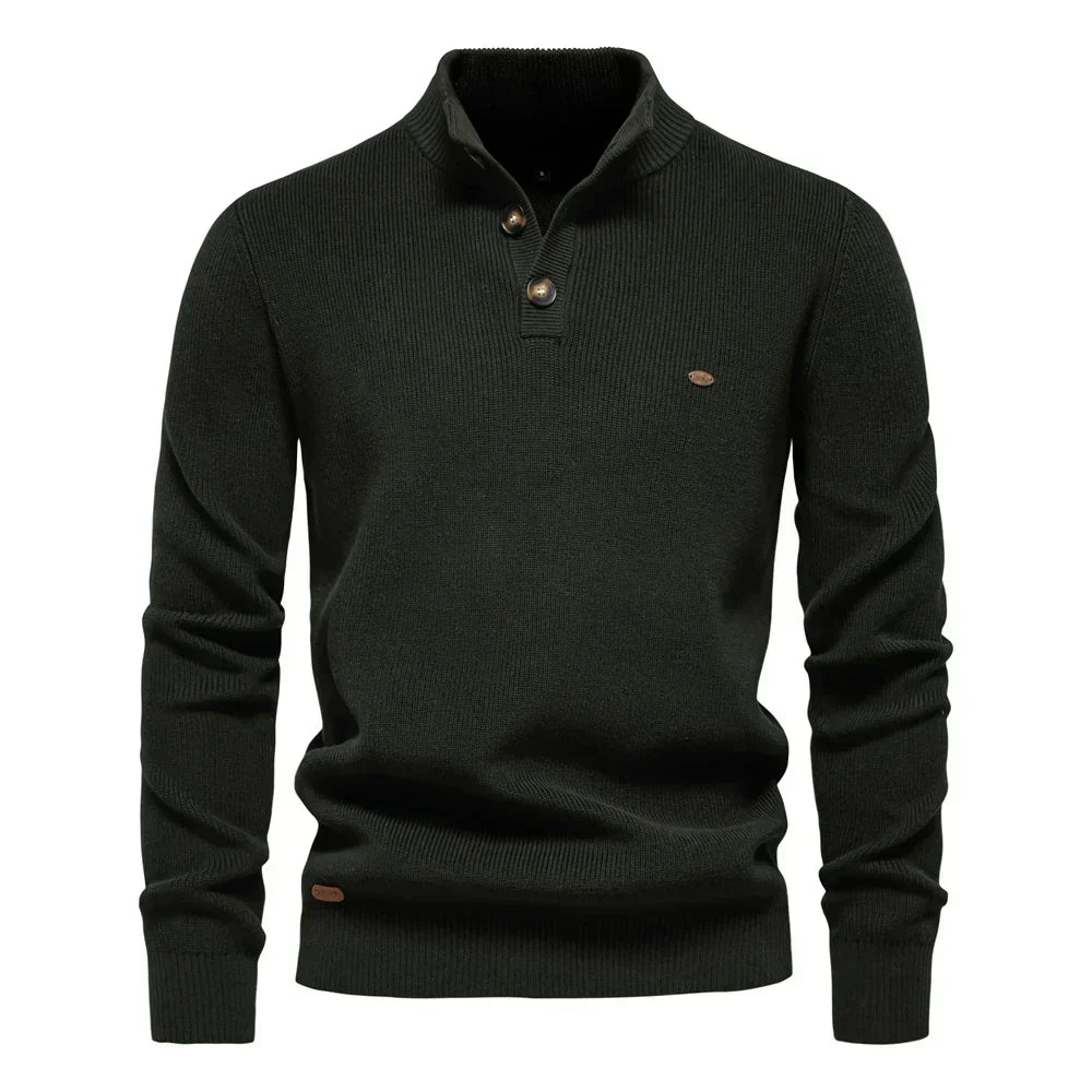 Konrad | Pull homme élégant à boutons