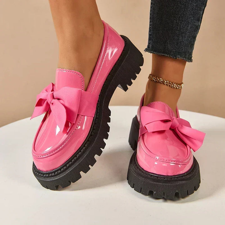 Valentina | Bow Moccasins