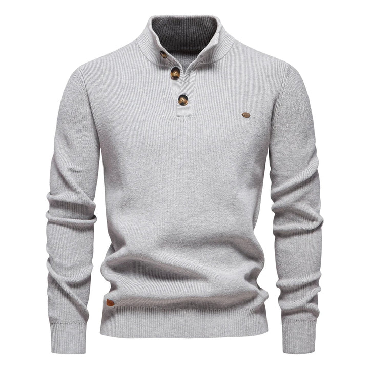 Konrad | Pull homme élégant à boutons