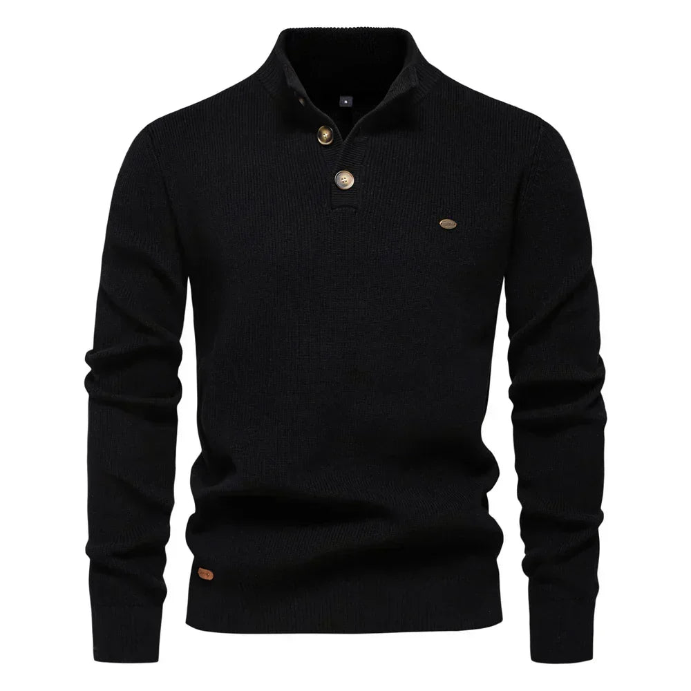Konrad | Pull homme élégant à boutons