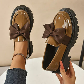 Valentina | Bow Moccasins