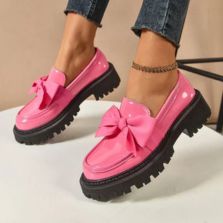 Valentina | Bow Moccasins
