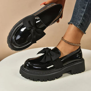 Valentina | Bow Moccasins