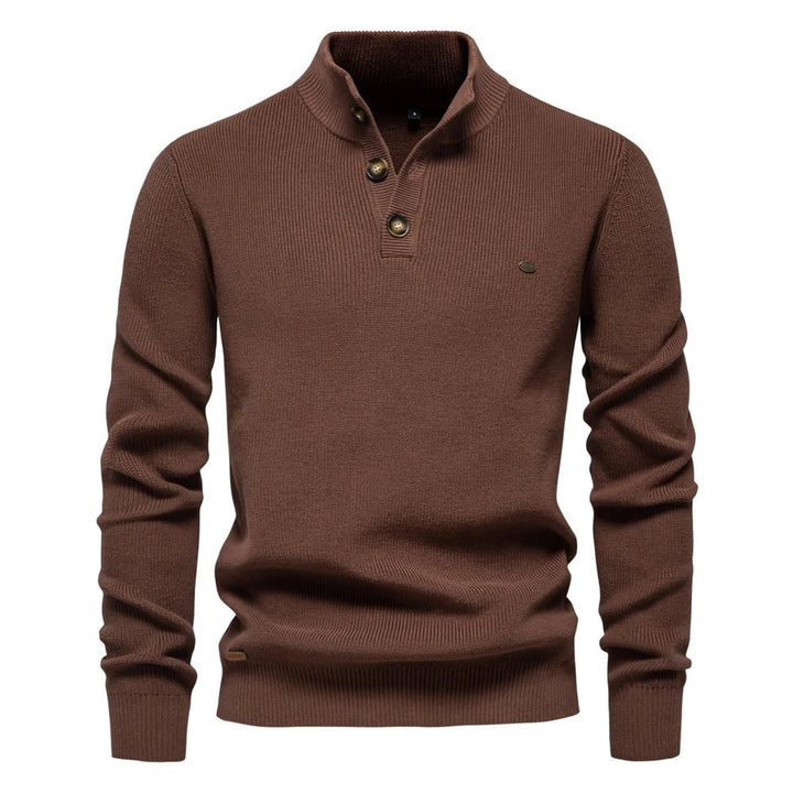 Konrad | Pull homme élégant à boutons