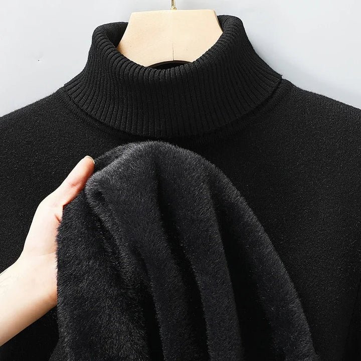Sacha | Pull col roulé doux