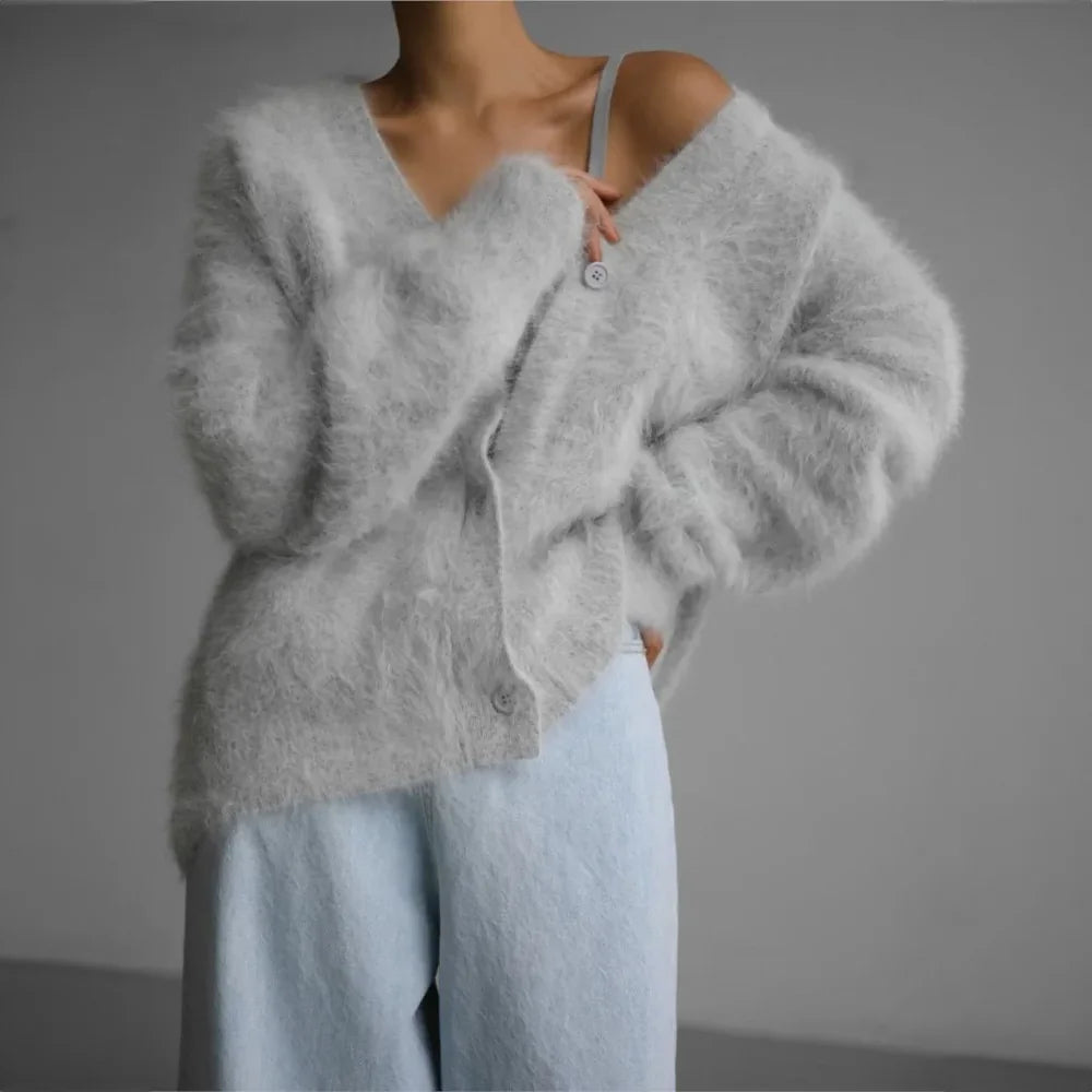 Luna | Cardigan élégant en cachemire