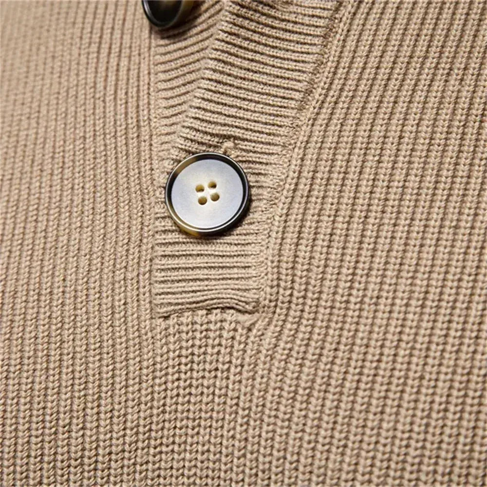 Konrad | Pull homme élégant à boutons