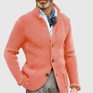 Pascal | Cardigan en maille à col montant