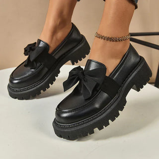 Valentina | Bow Moccasins