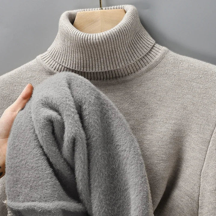 Sacha | Pull col roulé doux