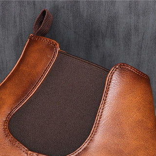 Antoine | Bottines Chelsea effet cuir