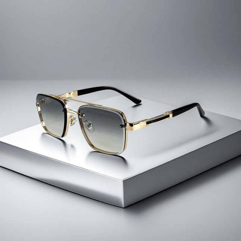Kyro | Lunettes de soleil aviateur angulaires