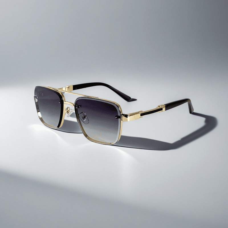 Kyro | Lunettes de soleil aviateur angulaires