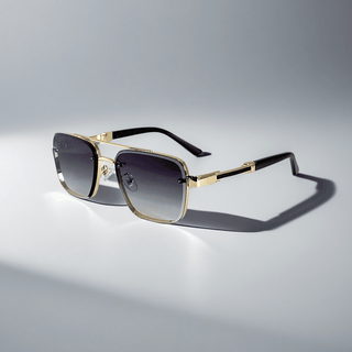 Kyro | Lunettes de soleil aviateur angulaires
