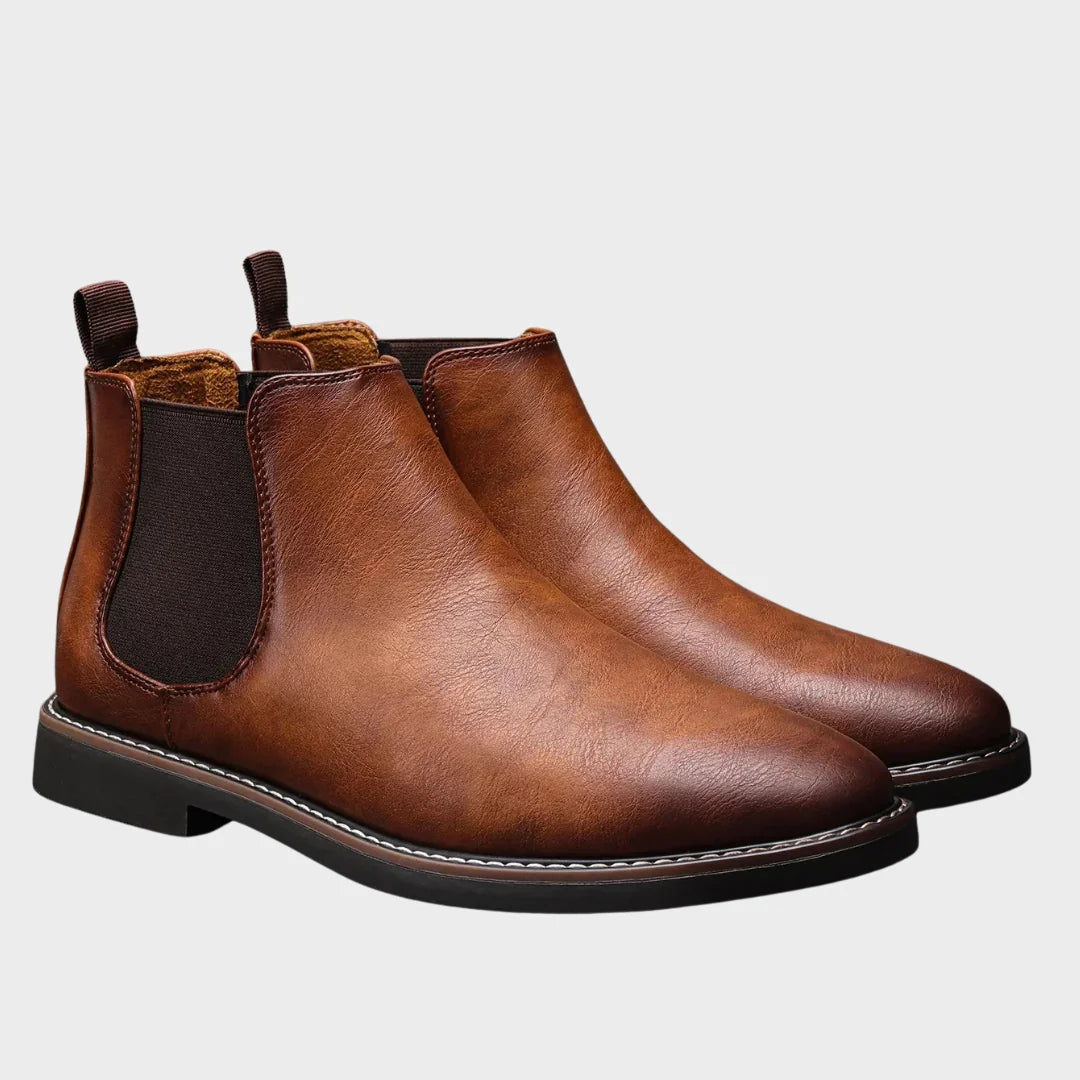 Antoine | Bottines Chelsea effet cuir