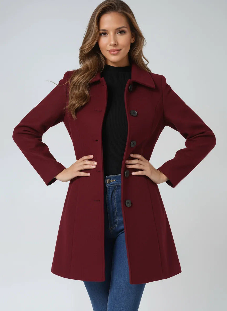 Helena | Manteau long élégant pour femme