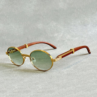 Teyro | Lunettes de soleil en bois à verres dégradés