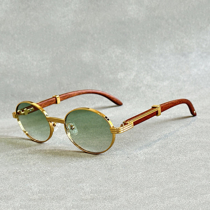 Teyro | Lunettes de soleil en bois à verres dégradés