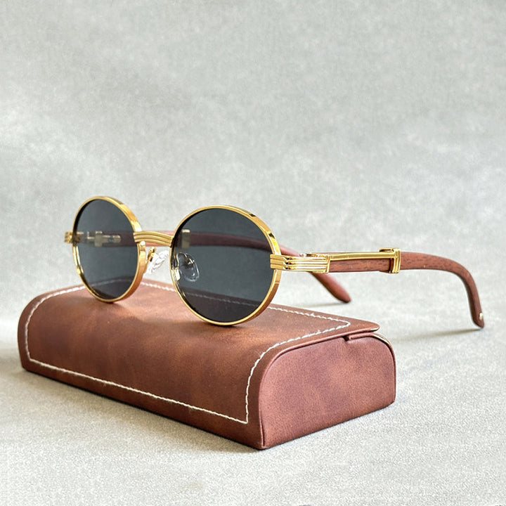 Teyro | Lunettes de soleil en bois à verres dégradés