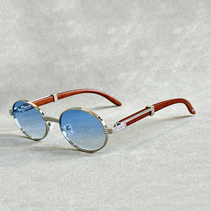 Teyro | Lunettes de soleil en bois à verres dégradés