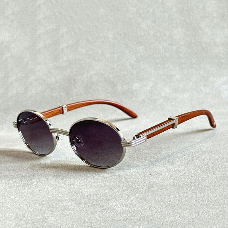 Teyro | Lunettes de soleil en bois à verres dégradés