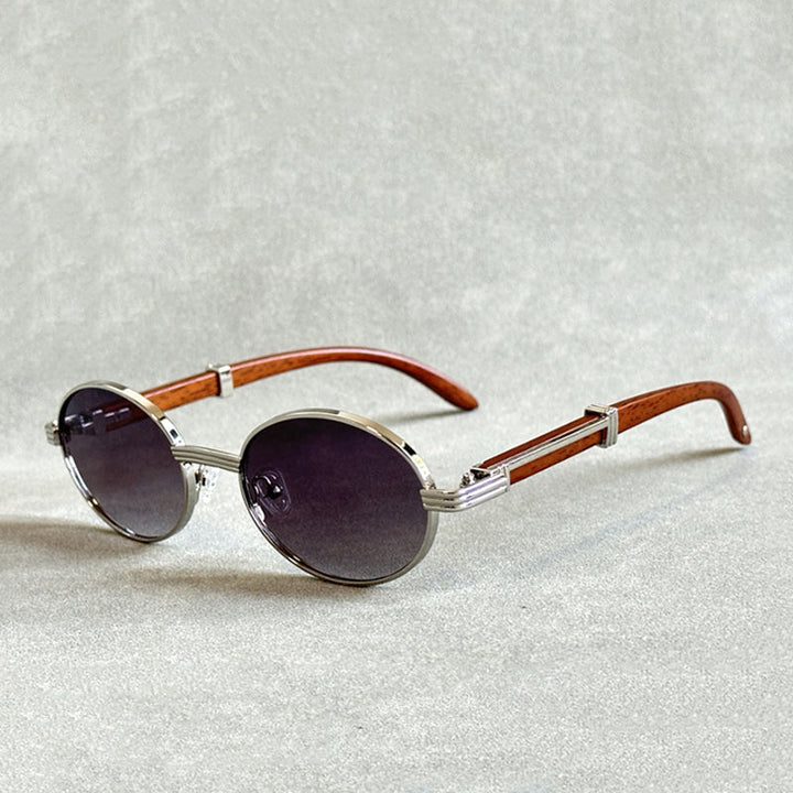 Teyro | Lunettes de soleil en bois à verres dégradés