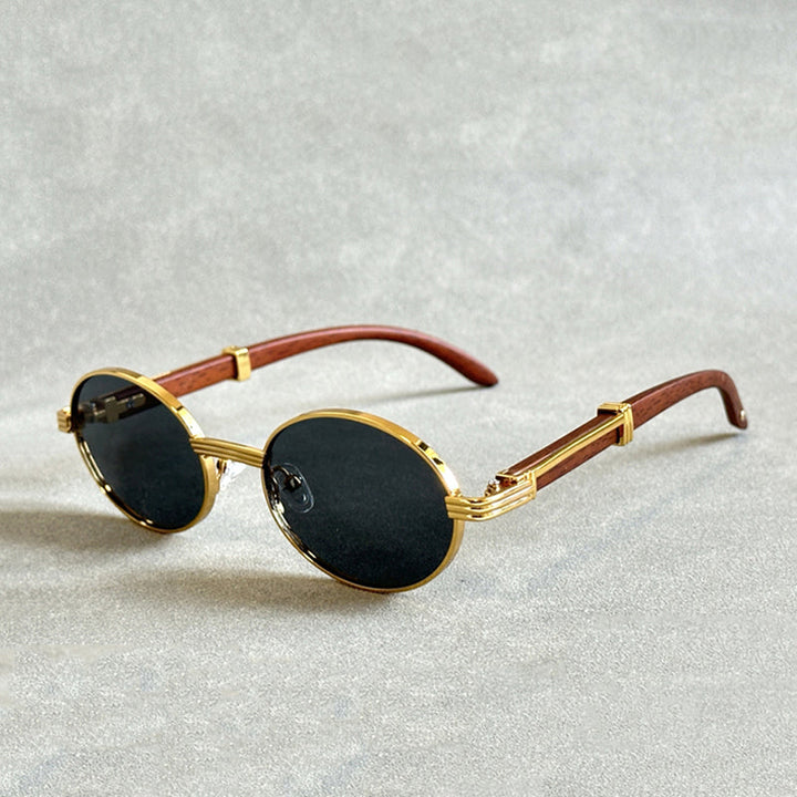 Teyro | Lunettes de soleil en bois à verres dégradés