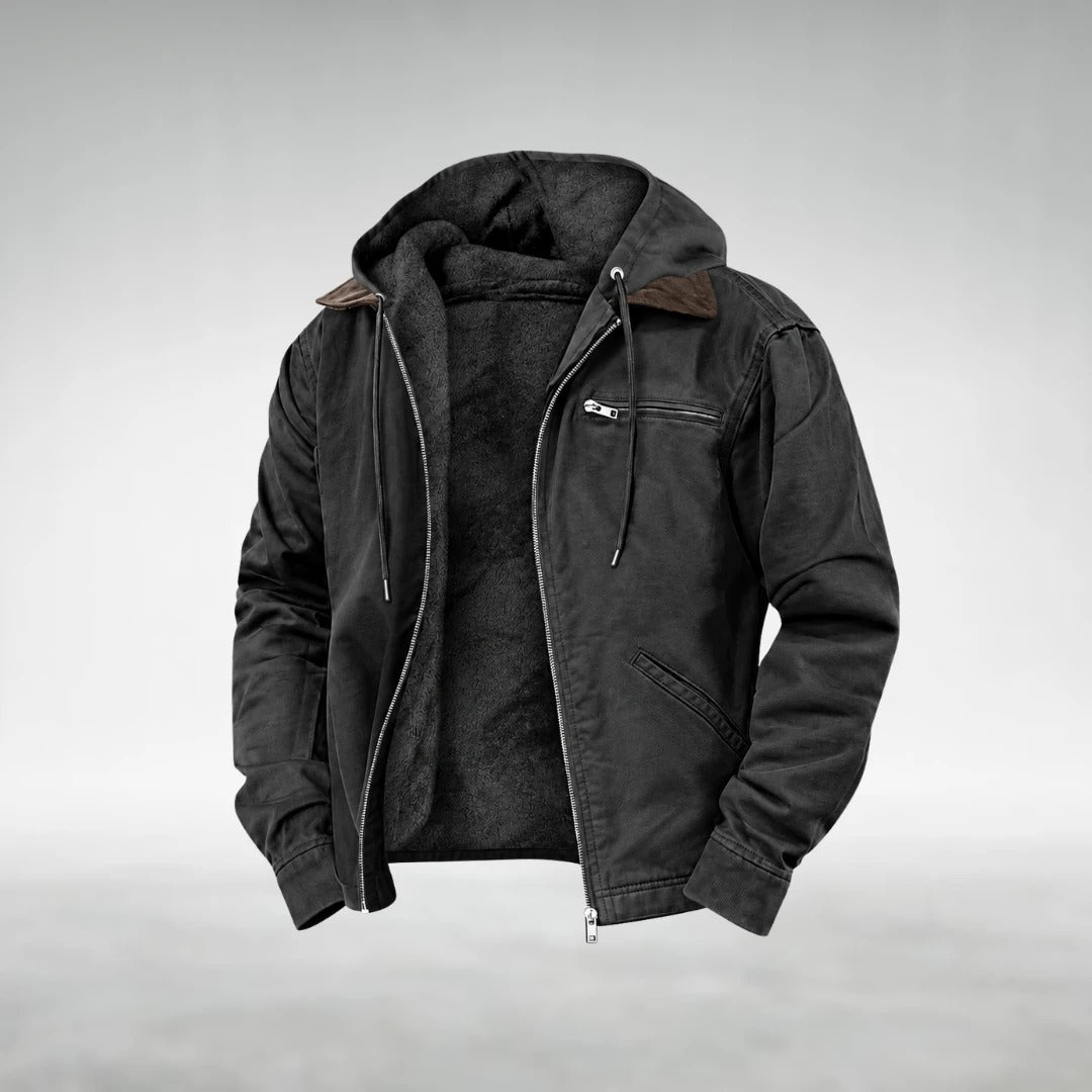 Bertrand | Veste à capuche doublée chaude