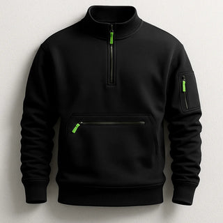 Ferdinand | Sweat demi-zippé à poche zippée