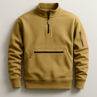 Ferdinand | Sweat demi-zippé à poche zippée