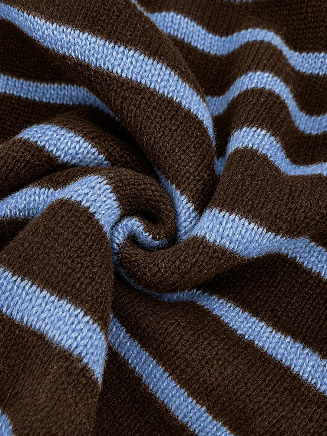 Iseult | Cardigan en maille à rayures contrastées