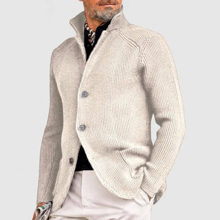 Pascal | Cardigan en maille à col montant