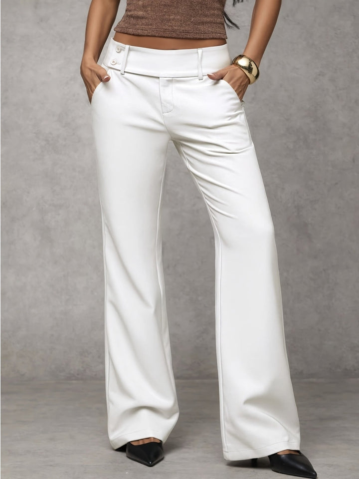 Solange | Pantalon large moderne