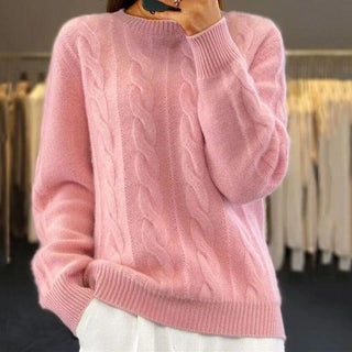 Maryse | Pull moelleux à côtes et torsades