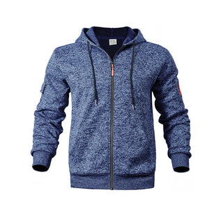 Gauvain | Veste zippée à capuche effet polaire