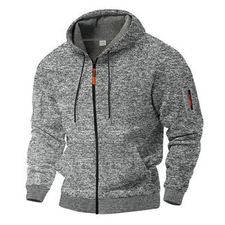 Gauvain | Veste zippée à capuche effet polaire