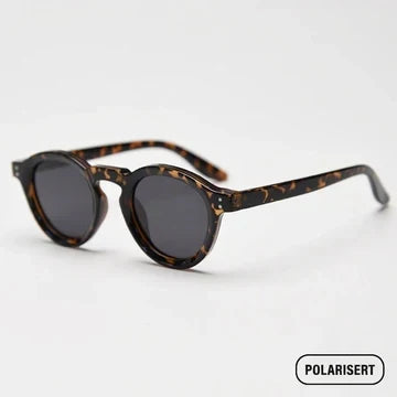 Elian | Lunettes de soleil rétro rondes polarisées
