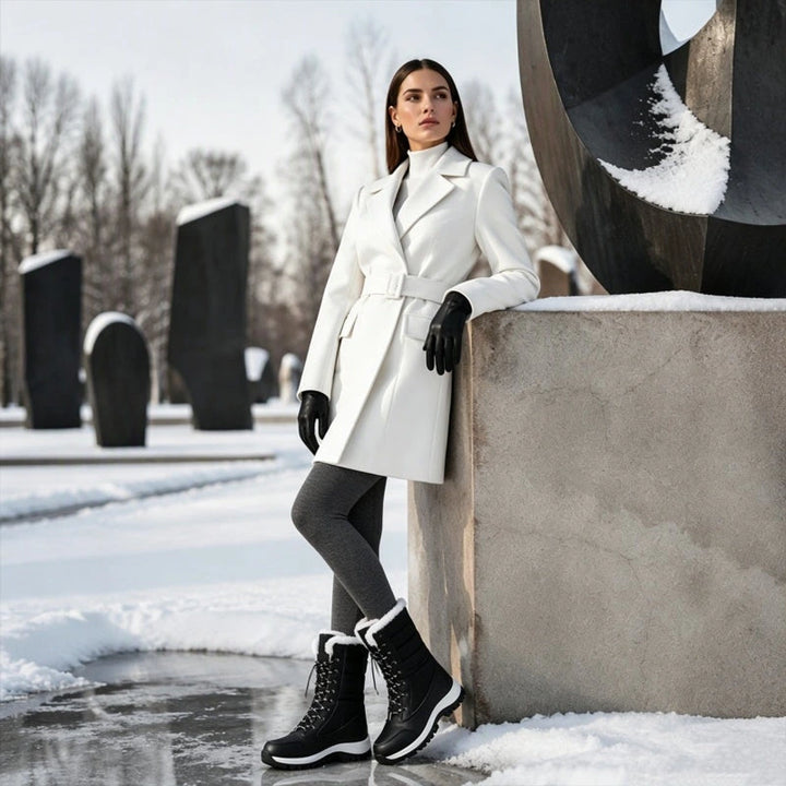 Gersende – bottes de neige doublées à lacets