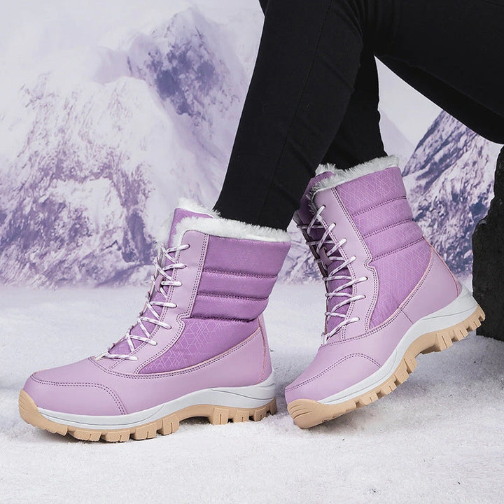 Gersende – bottes de neige doublées à lacets