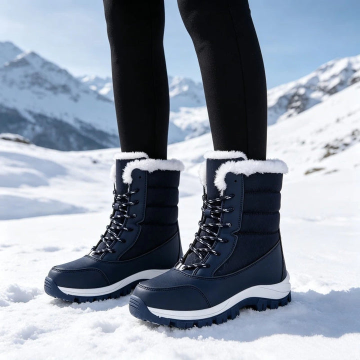Gersende – bottes de neige doublées à lacets