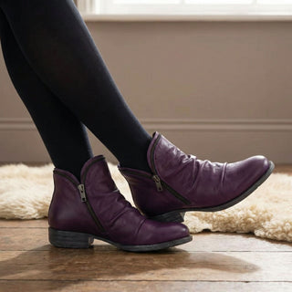 Anaïs | Bottines souples zippées